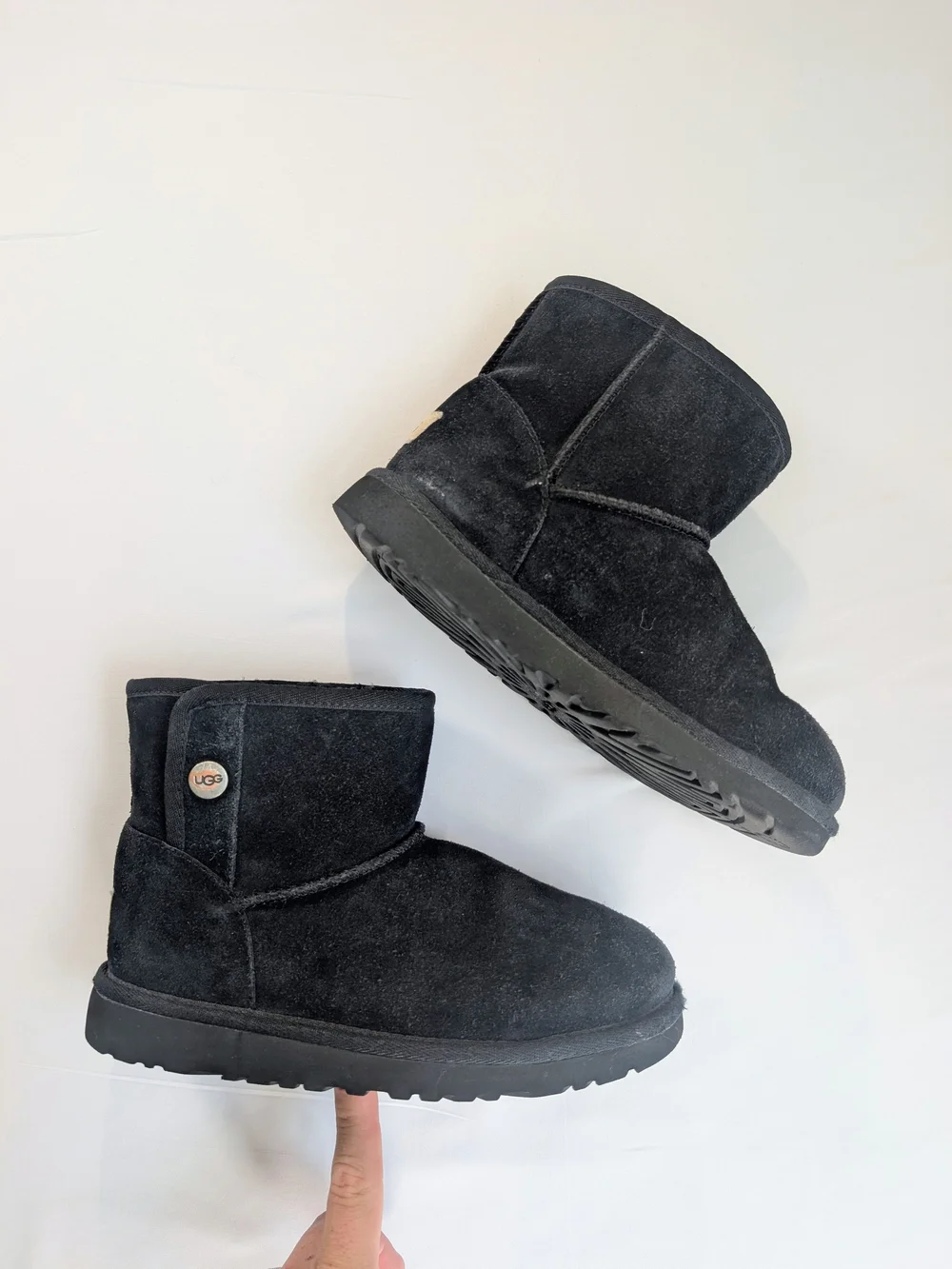 UGG Kids Classic Mini Ankle Boot - Black
